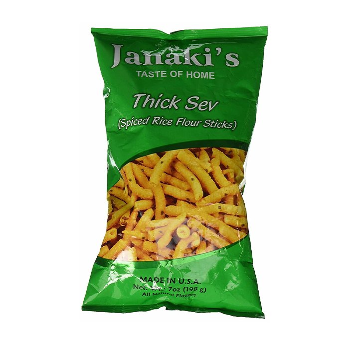 Janaki - Thick Sev Rice Flour Noodles 200 Gm