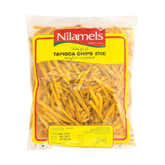 Nilamels - Tapiocha Chips 200 Gm 