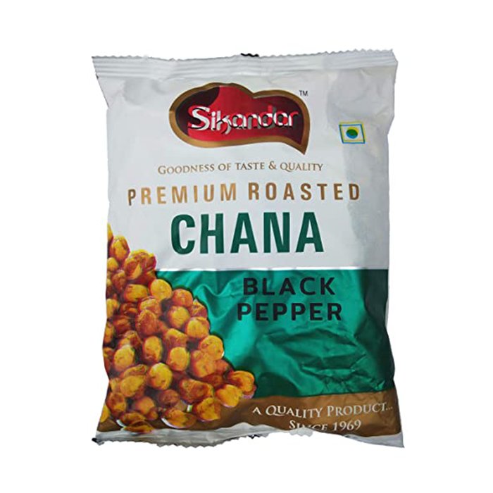 Sikandar - Roasted Chana 200 Gm Black Pepper