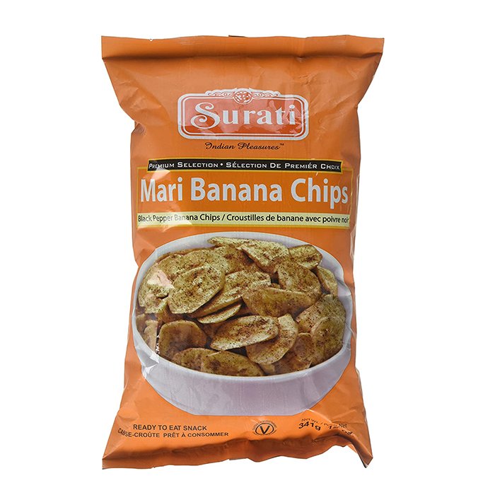 Surati - Banana Chips Black 341 Gm