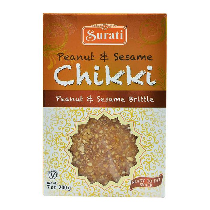 Surati - Peanut & Sesame Chikki 200 Gm