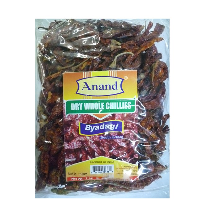 Anand - Dry Whole Chillies Byadagi 100 Gm