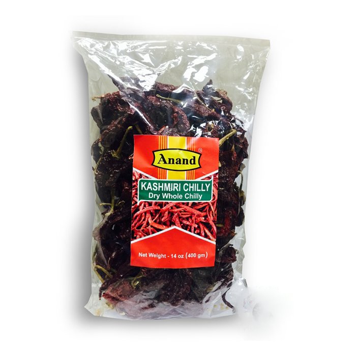 Anand - Kashmiri Chilly Whole Dry 400 Gm