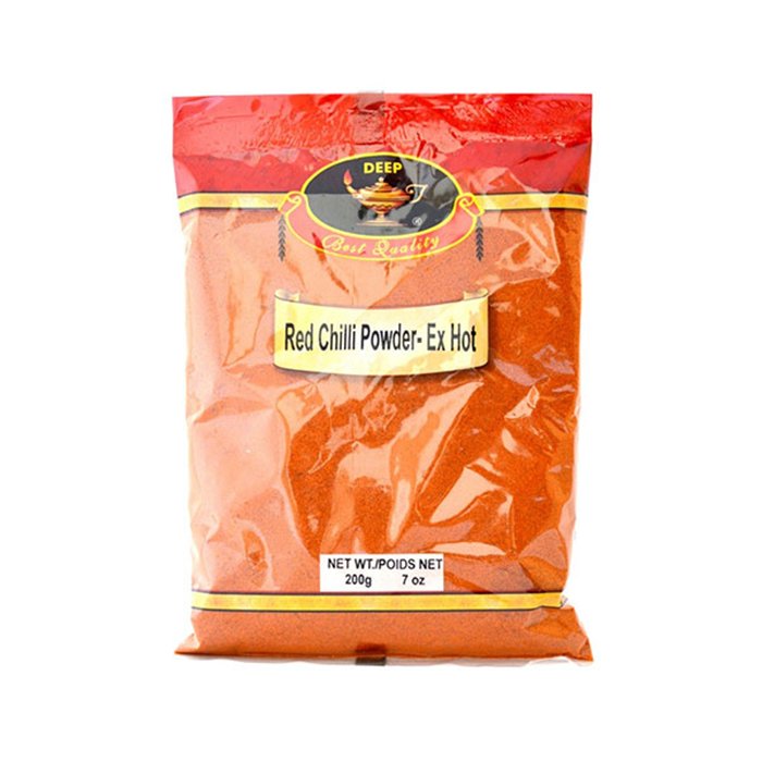 Deep - Red Chilli Powder Ex Hot 200 Gm