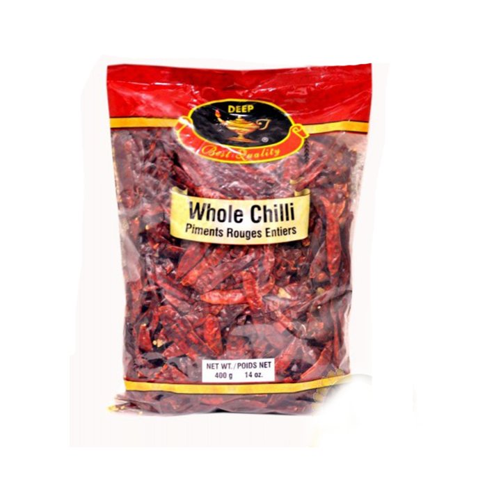 Deep - Red Chilli Whole 400 Gm