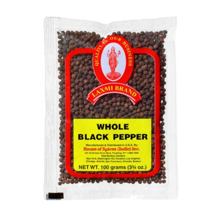 Laxmi - Black Pepper Whole 100 Gm