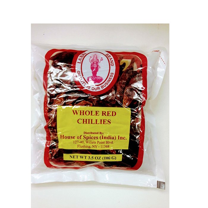 Laxmi - Whole Red Chilli 100 Gm