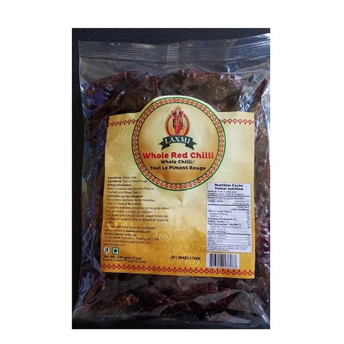 Laxmi - Whole Red Chilli 200 Gm