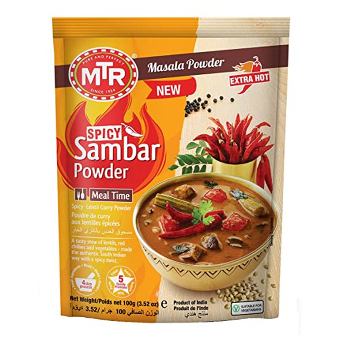 MTR - Spicy Sambar Powder 100 Gm