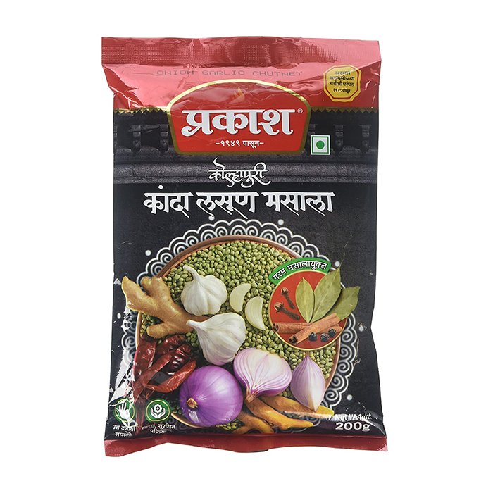 Prakash - Onion Garlic Masala Kanda Lasun 200 Gm