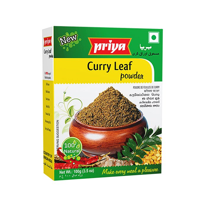 Priya - Curry Leaf Powder 100 Gm masala