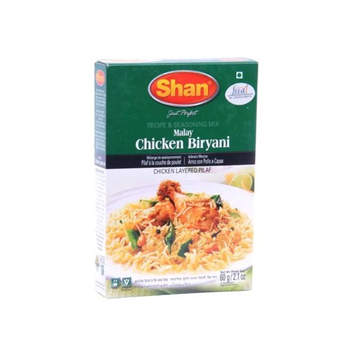 Shan - Malay Chicken Biryani Masala 60 Gm