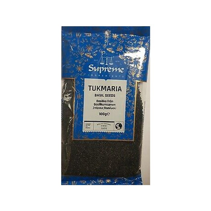 Supreme - Tukhmuria Basil Seed Takmaria 100 Gm