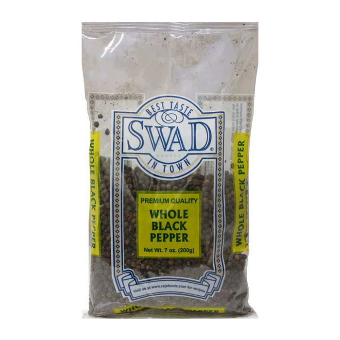 Swad - Black Pepper Whole 200 Gm