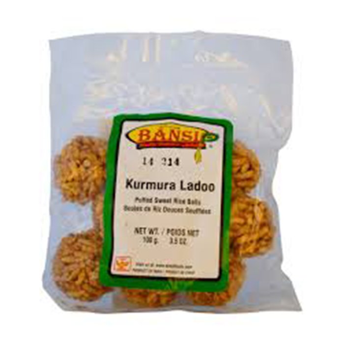 Bansi - Kurmura Laddoo 100 Gm 3.50 Oz