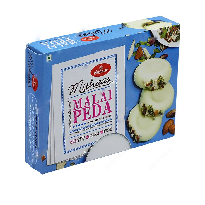 Haldiram - Malai Peda 12oz 340 Gm