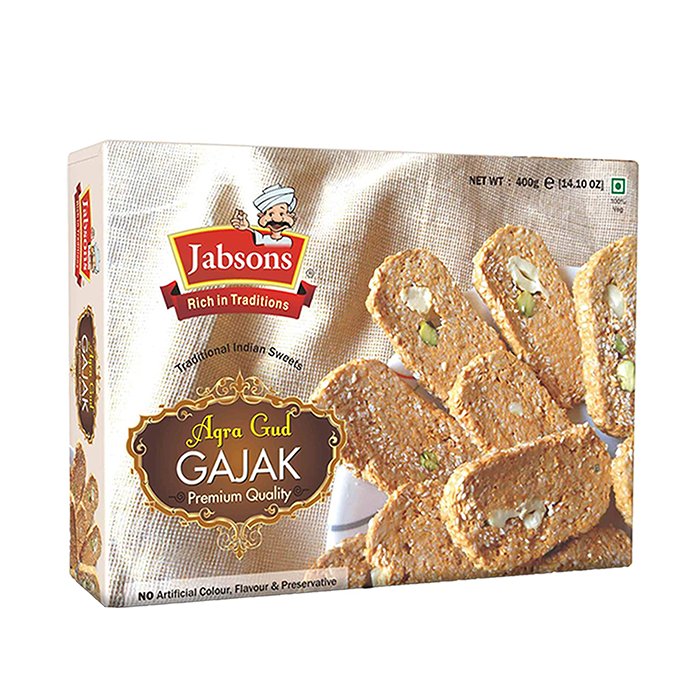 Jabsons - Agra Gud Gajak 400 Gm 