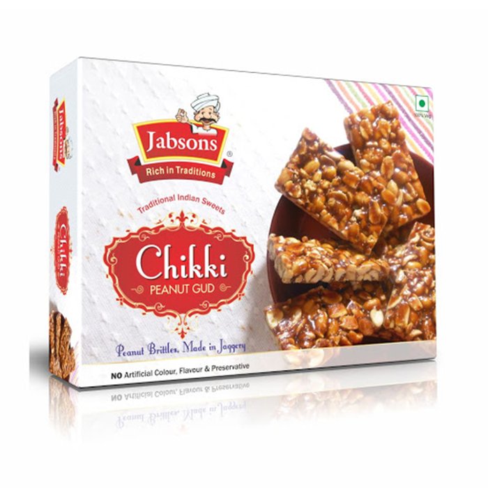 Jabsons - Chikki Peanut Gud 400 Gm